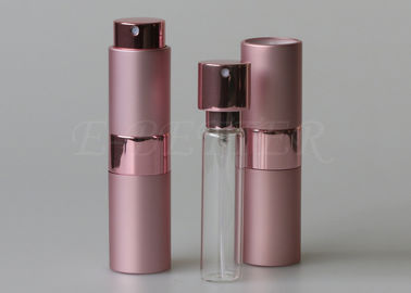 Rosa Torsion und Spritz Zerstäuber-leere Parfüm-Sprühflaschen mit Kopf