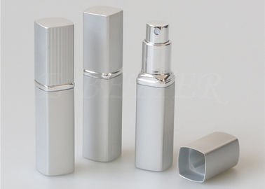 SPRAY-Duft-Nachfüllungs-Flasche Matte Silver Travel Perfume Atomiser-Halter-25ml Mund