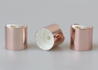 Rose Gold Plastic Inner 24-410 Aluminiumdisketten-Spitzenkappen-Schließungen