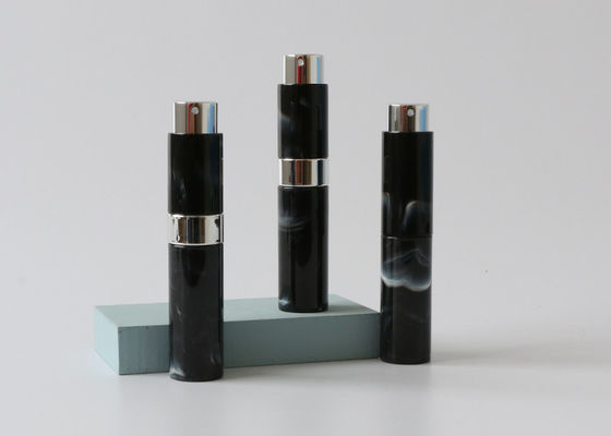 leere Mini Perfume Atomiser Cosmetic Spray-Flasche der Reise-10ml in der schwarzen Farbe