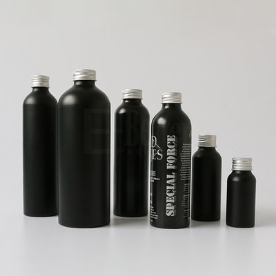 kosmetische Aluminiumflaschen 30ml 50ml 100ml 250ml mit Schrauben-Deckeln