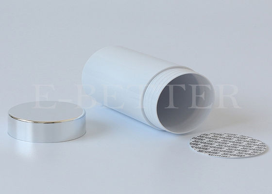 schwarzes Weiß Spitzen-des HAUSTIERES 500ml des Tablettenfläschchens transparente metallische Farbfertigt das annehmbare Logo besonders an