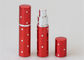 Rotes Mini-20ml gravierte tragbare Parfüm-Zerstäuber-Oberflächen-Punkt-Schraube an der Dichtung