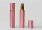 Rosa gravierter Glasreise-Parfüm-Zerstäuber füllt rechteckige Form 12ml ab