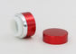 rüttelt rote leere Glaskosmetik 15ml Augen-Sahneverpackungs-kleines besonders angefertigt