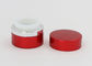 rüttelt rote leere Glaskosmetik 15ml Augen-Sahneverpackungs-kleines besonders angefertigt