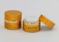 Goldleere Gesichts-Creme-Behälter für die selbst gemachten Schönheits-Produkte 30ml nett