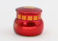 Äußere Aluminiumhaut-Creme-Behälter-schöne Kosmetik, die rote Farbe verpackt