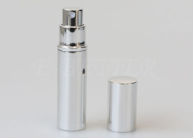 Silberne tragbare Parfüm-Zerstäuber-Zufuhr funkeln Glaszerstäuber-Flaschen des parfüm-6ml