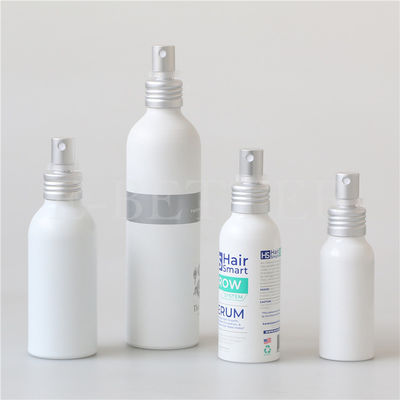 Mattweißmetall Skincare, das kosmetische Aluminiumflaschen 250ml verpackt