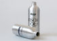 Leere silberne kosmetische Aluminiumflasche mit Lotions-Pumpe 500ml aufbereitet