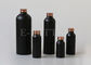 Schwarze kosmetische MattaluminiumSprühflaschen des Stützhitzetransferdrucks 150ml
