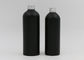 Schwarze kosmetische MattaluminiumSprühflaschen des Stützhitzetransferdrucks 150ml